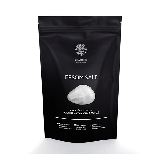 EPSOM PRO Английская соль для ванны 500.0 ayoume соль для ванны английская epsom salt 800