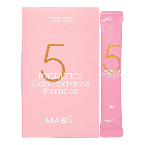 MASIL Профессиональный шампунь для окрашенных волос с защитой цвета 5 Probiotics Color Radiance 160 masil шампунь для объема волос 5 probiotics perfect volume shampoo 160