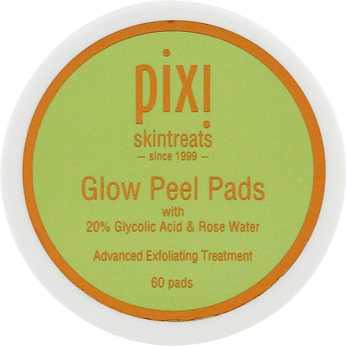 PIXI Отшелушивающие подушечки с 20% гликолевой кислотой  Glow Peel 135.0 pixi стикеры с салициловой кислотой против пятен clarity blemish 24