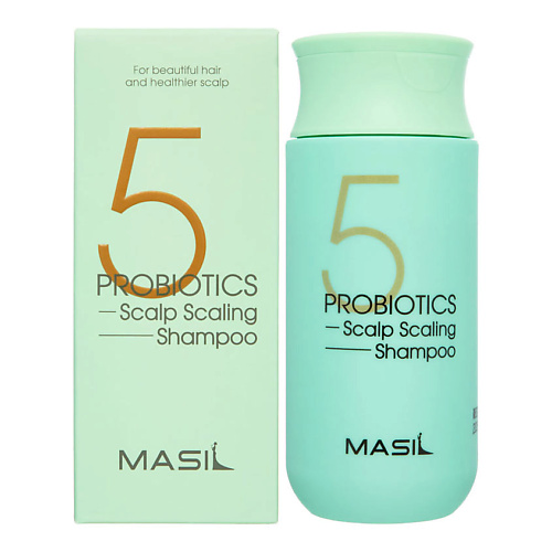MASIL Шампунь для глубокого очищения кожи головы 5 Probiotics Scalp Scaling Shampoo 150 masil глубокоочищающий шампунь с пробиотиками 300