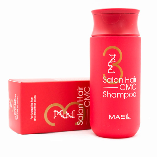 фото Masil профессиональный восстанавливающий шампунь с аминокислотами 3 salon hair cmc shampoo 150