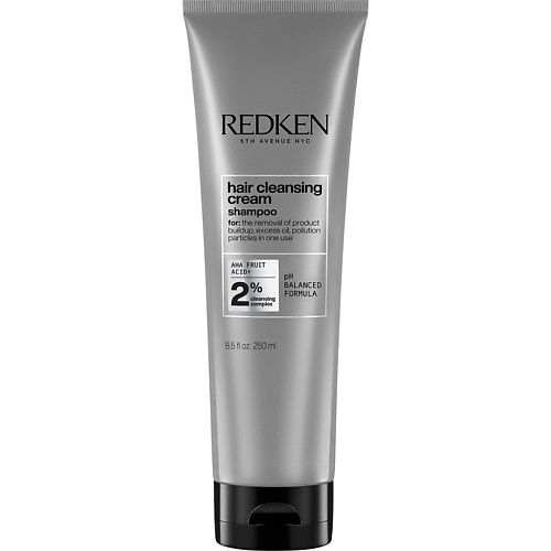 REDKEN Шампунь Cleansing Cream для глубокого очищения всех типов волос 250 лосьон для глубокого очищения дезинкрустант 4501415а 500 мл