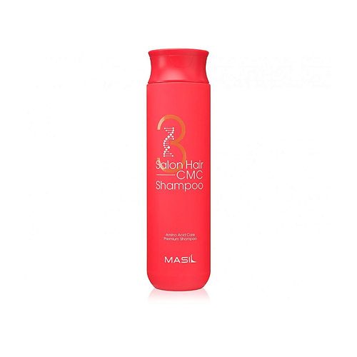 MASIL Шампунь для волос с аминокислотами 3 Salon Hair CMC 300 masil увлажняющее парфюмированное масло для волос с лактобактериями 66