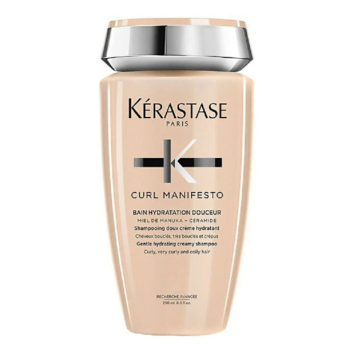 KERASTASE Мягкий увлажняющий кремовый шампунь для кудрявых волос  Curl Manifesto 250