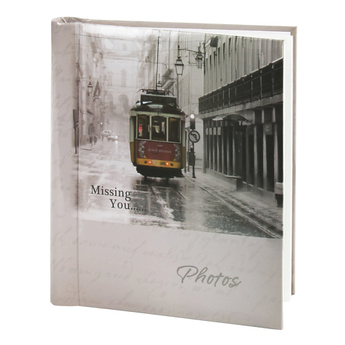 BRAUBERG Фотоальбом на 20 магнитных листов, Трамвай brauberg комплект тетрадей дэк 12 листов классика