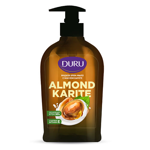 DURU Жидкое крем-мыло Almond Karite 300.0 крем мыло жидкое аквабиолис 050103 тдсг с морской солью 300 мл