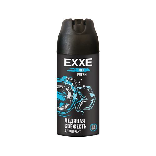 EXXE Дезодорант спрей Fresh Ледяная свежесть 48 часов 150 дезодорант axe сила технологий 48 часов спрей амбра базилик 150 мл