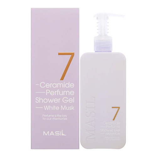 фото Masil парфюмированный гель для душа 7 ceramide perfume shower gel white musk 300