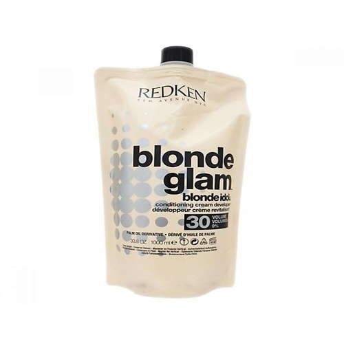 REDKEN 9 % проявитель Blonde Idol 30 Vol для обесцвечивания волос 1000 redken проявитель уход для краски для волос shades eq gloss processing 1000
