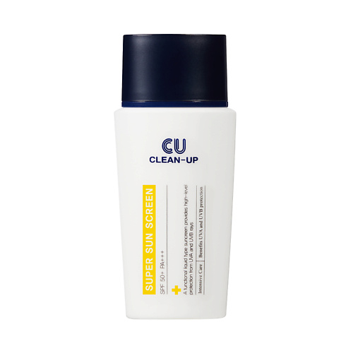 CU Дневная Эмульсия CU CLEAN-UP Super Sun Screen SPF50+PA+++ 50.0 guerlain эмульсия для лица с облегчённой текстурой super aqua emulsion