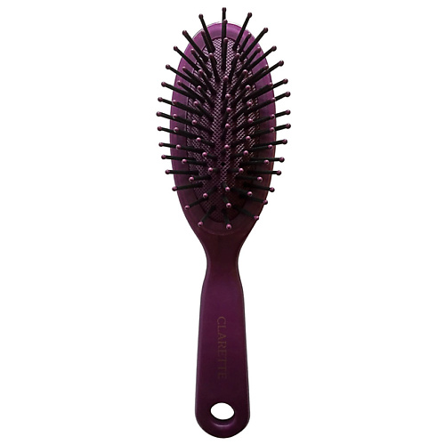 CLARETTE Щетка для волос массажная малая ваза пуаро лилиана 3 малая серая d 1см 6х17 6 см микс