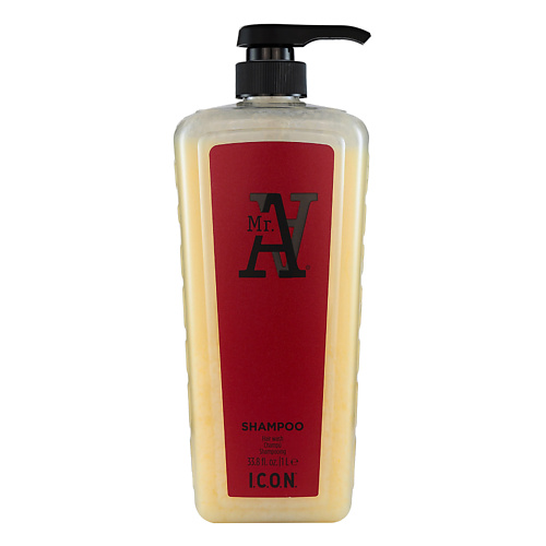 I.C.O.N. Шампунь мужской Mr. A Shampoo 1000.0 комплект катетер bbraun актрин глис сет нелатон с мочеприемником мужской сн10 50см х 10шт