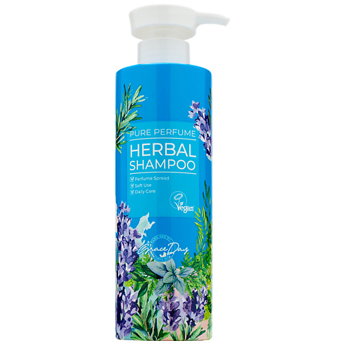 цена Шампунь для волос GRACE DAY Парфюмированный шампунь с травяным ароматом