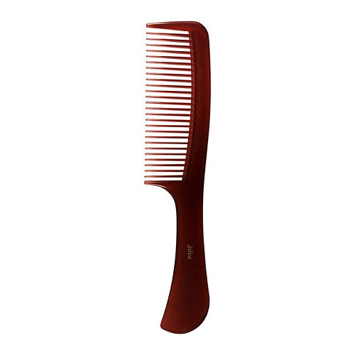 SILVA Расческа  для волос с ручкой крючок вязальный с пластиковой ручкой 2 50ммx14см алюм pony