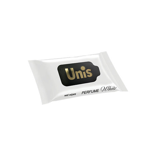 UNIS Влажные Салфетки  Антибактериальные Perfume    White 15 влажные салфетки антибактериальные с экстрактом ромашки invista unis 120 штук