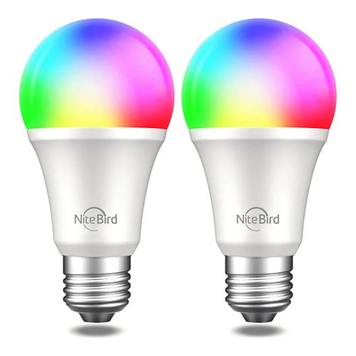 NITEBIRD Умная лампа Smart bulb, цвет мульти 1 лампа автомобильная avs atlas 5000к hb4 9006 12 в 55 вт набор 2 шт
