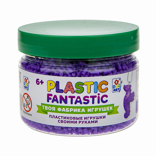 Набор для творчества 1TOY Гранулированный пластик Plastic Fantastic товары для творчества 1toy набор plastic fantastic насекомые