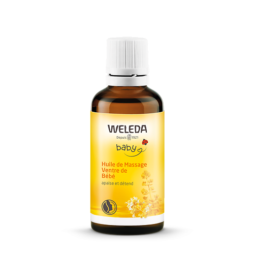 WELEDA Детское массажное масло против коликов Massage Oil For Baby Tummy 50.0 reamay антицеллюлитное разогревающее массажное масло sunny sunset 100