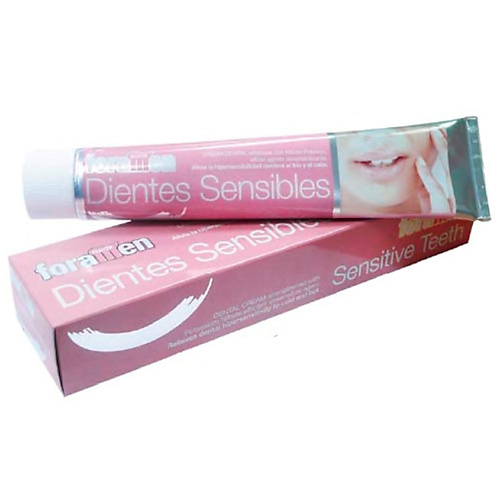 FORAMEN Отбеливающая зубная паста для чувствительных зубов SENSITIVE TEETH+WHITENING 75 lacalut зубная паста basic sensitive 75