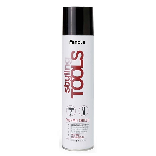 FANOLA Термозащитный спрей для волос 300 термобрашинг для укладки волос label thermal 34 мм