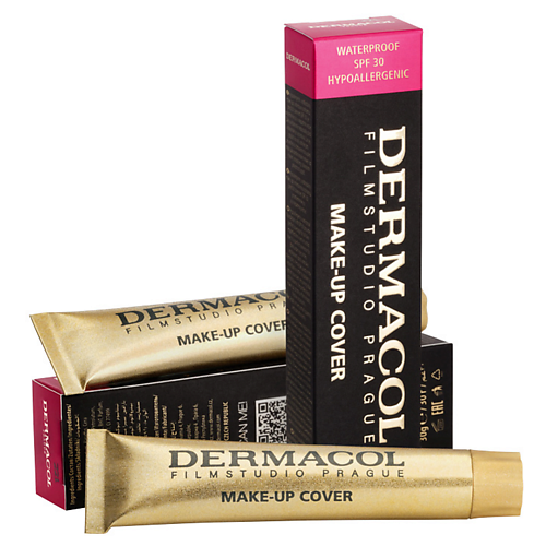 DERMACOL Тональный крем Make-up Cover mua make up academy гель помадка для бровей с легкой фиксацией оттенок light brown 2 2 гр