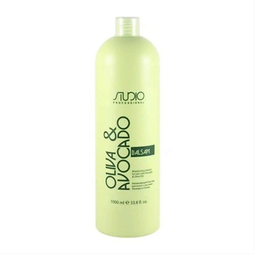 KAPOUS Бальзам для волос Увлажняющий с маслами авокадо и оливии 1000 soda lip smoother sweettalk увлажняющий бальзам для губ