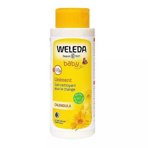 WELEDA Очищающее детское молочко под подгузником Calendula 400.0