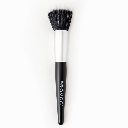 PROVOC Кисть дуофибра для кремовых текстур eco tools ultimate sheer кисть дуофибра для макияжа 360 1 шт