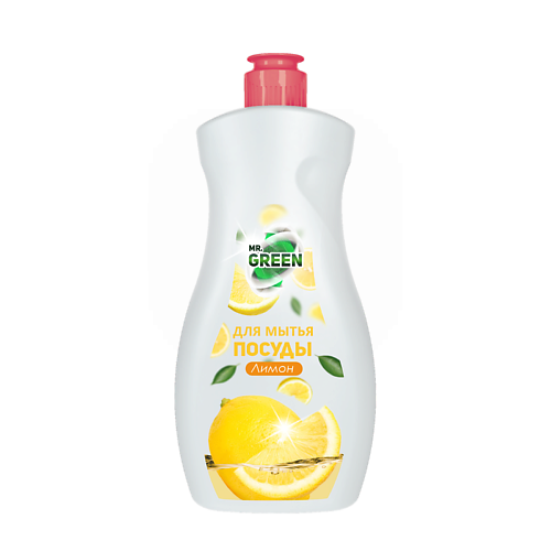 MR.GREEN Средство для мытья посуды Лимон 500 hausherz средство для мытья посуды сочный лимон 450