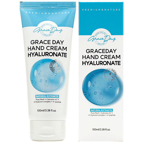 GRACE DAY Увлажняющий крем для рук с гиалуроновой кислотой 100 grace day крем для рук с гиалуроновой кислотой увлажняющий 100 0