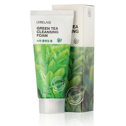LEBELAGE Пенка для умывания тонизирующая с зеленым чаем 100 ekel пенка для умывания с зеленым чаем тонизирующая foam cleanser green tea 100