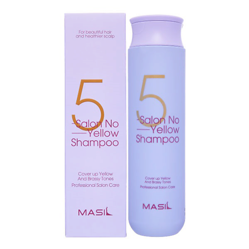 MASIL Тонирующий шампунь для осветлённых волос против желтизны 300 шампунь lendan фиолетовый тонирующий против желтизны violet charge shampoo 300 мл