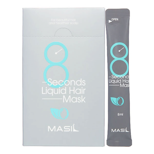 MASIL Экспресс-маска для увеличения объёма волос 160 экспресс маска для увеличения объёма волос masil 8 seconds liquid hair mask 20 штук по