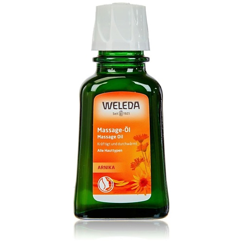 WELEDA Массажное масло с арникой, для всех типов кожи Arnica 50 weleda citrus refreshing освежающее цитрусовое масло для тела 100