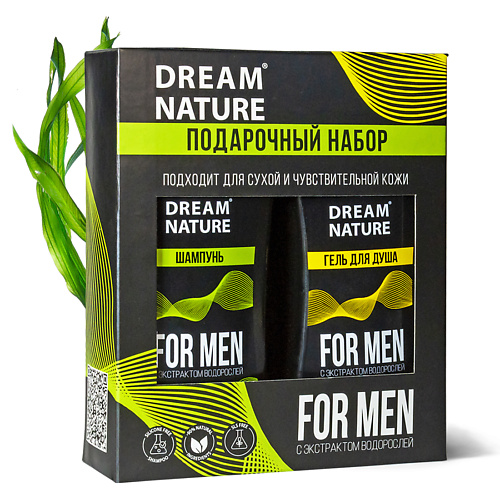 Набор средств для ухода за телом DREAM NATURE Dream Nature Мужской подарочный набор 2в1 фото