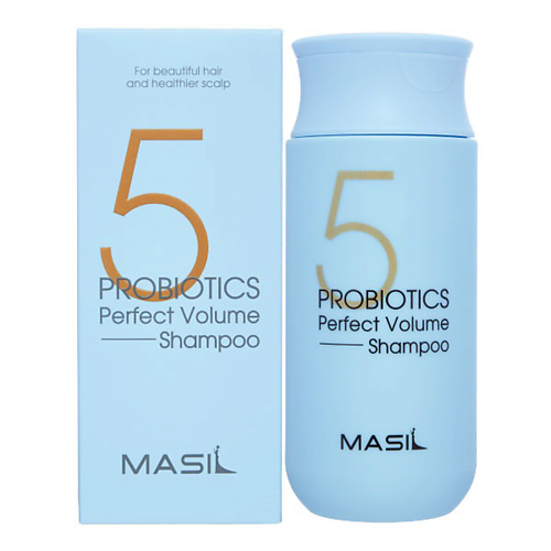 MASIL Шампунь для увеличения объема волос с пробиотиками 150 masil глубокоочищающий шампунь с пробиотиками 300