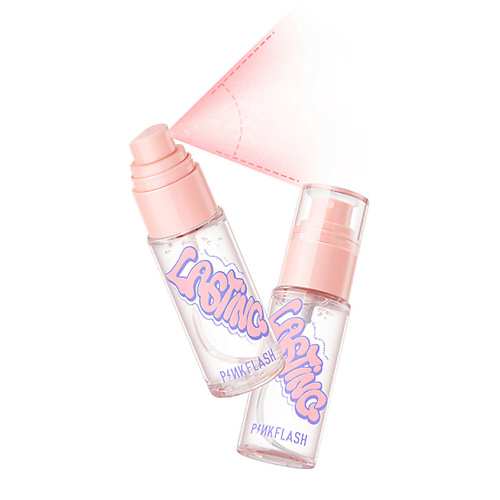 PINK FLASH Спрей-фиксатор для макияжа 40 mischa vidyaev фиксирующий спрей shine all day pink paradise с сиянием 100 0