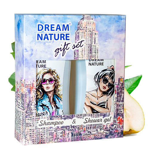 Набор средств для ванной и душа DREAM NATURE Косметический подарочный набор для женщин Увлажняющий фото