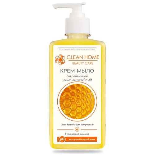 CLEAN HOME BEAUTY CARE Крем-мыло Согревающее 350.0 doxa мыло туалетное beauty soap мед огурец 480