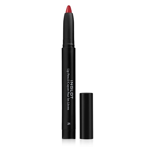 INGLOT Карандаш для губ матовый стойкий с точилкой AMC LIP PENCIL MATTE