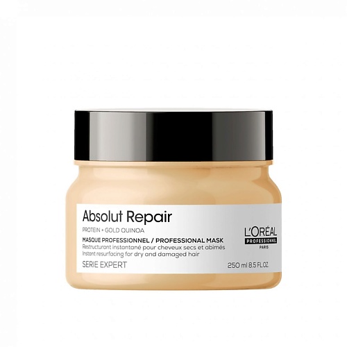 L'OREAL PROFESSIONNEL Восстанавливающая маска для сухих и поврежденных волос Absolut Repair 250.0
