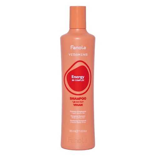 FANOLA Витаминный шампунь Energy против выпадения волос 350 soell bioprovince шампунь для волос energy boost 400