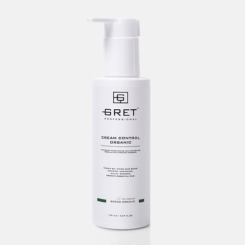 GRET Professional Несмываемый крем для волос CREAM CONTROL ORGANIC 150
