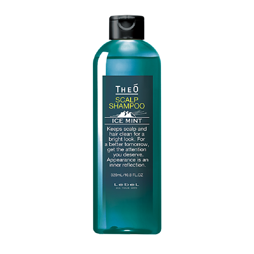 LEBEL Шампунь охлаждающий Theo Scalp Shampoo Ice Mint 320.0 линейка 15см pastel mint мятная подвес erichkrause