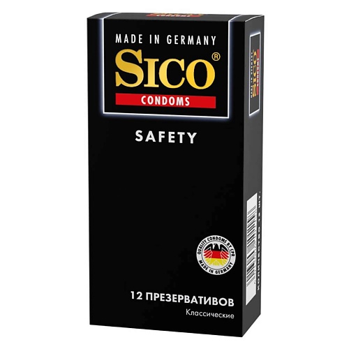 SICO Презервативы классические тонкие 12 arlette презервативы arlette 12 classic классические 12