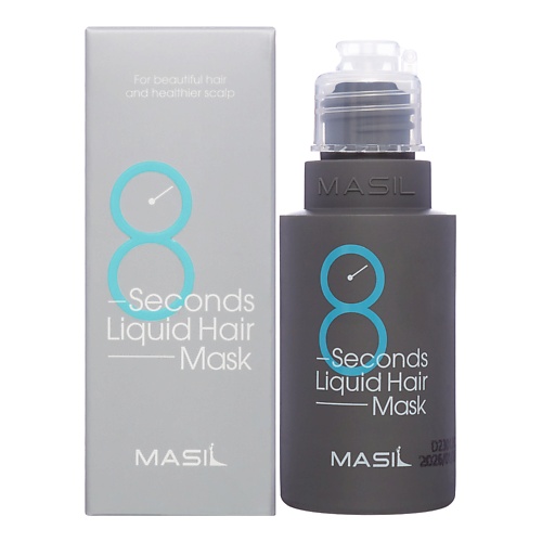MASIL Экспресс-маска для увеличения объёма волос 50 masil маска для волос салонный эффект за 8 секунд 8