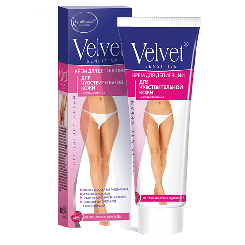 COMPLIMENT Крем для депиляции для чувствительной кожи и зоны бикини Velvet 100 compliment крем антиперспирант для ног защита от пота 80