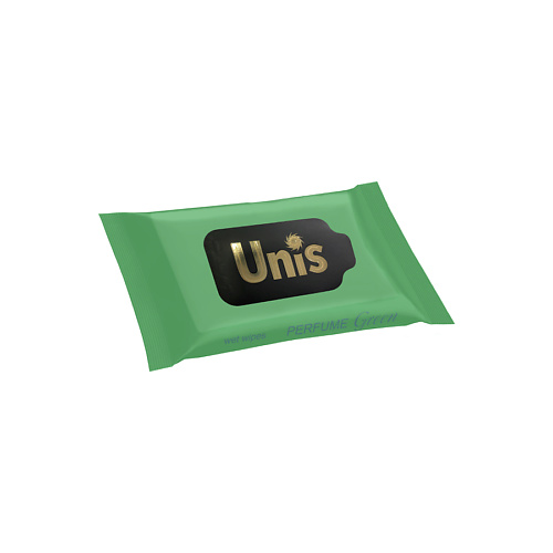 UNIS Влажные Салфетки  Антибактериальные Perfume Green 15 салфетки влажные unis perfume   антибактериальные 15 шт 5 15 465