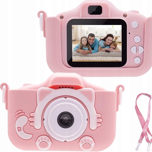 SKL TECH Развивающий детский фотоаппарат с камерой и играми