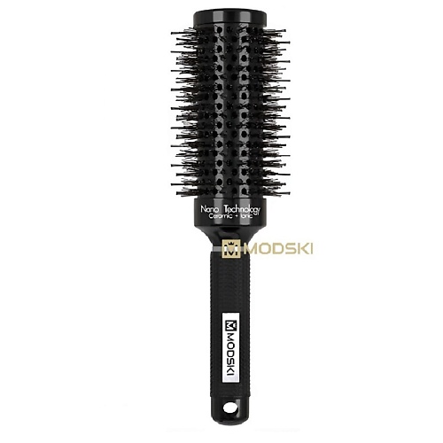 MODSKI Расческа брашинг для волос 45 мм керамический термобрашинг для укладки волос ион бамбуковый 63 мм